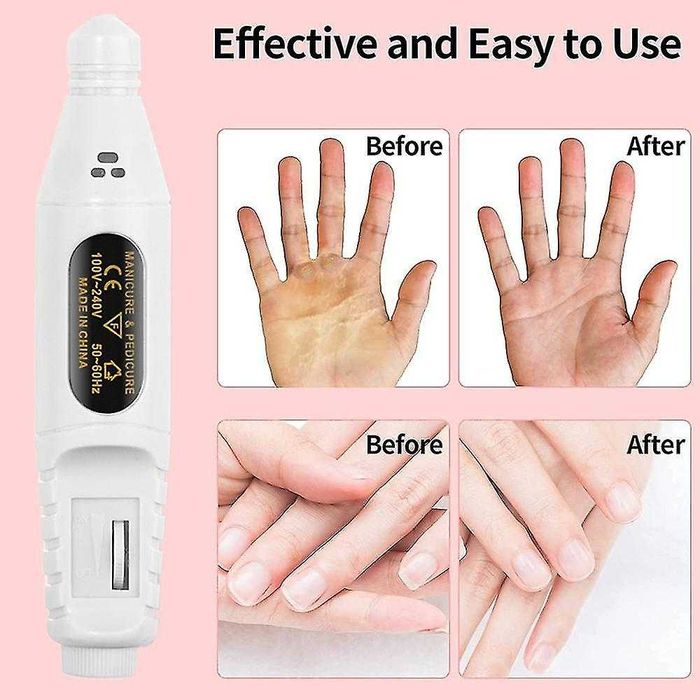 Електрическа пила за  гравиране, маникюр и педикюр с комплект свредла