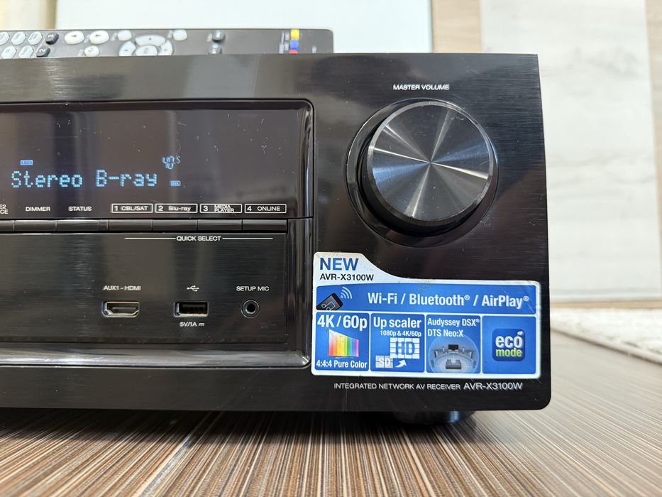 Denon AVR-X3100 Bluetooth Wi-Fi