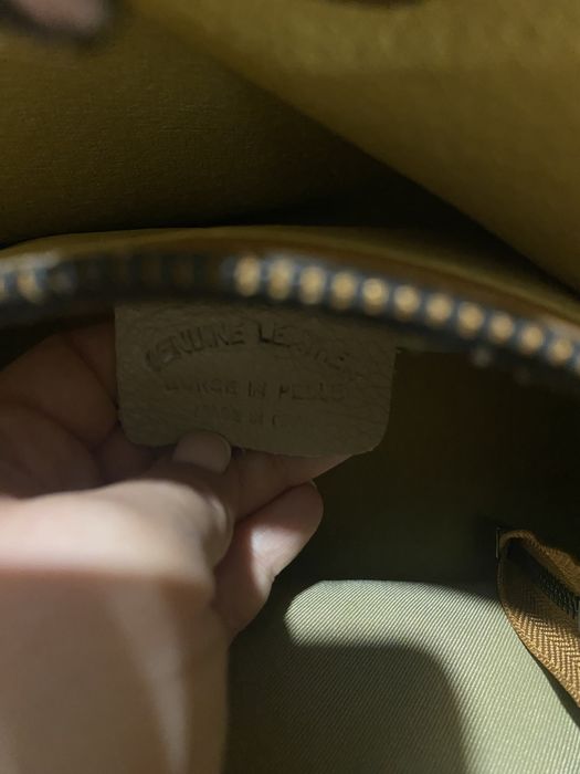 Кожанная итальянкая сумка