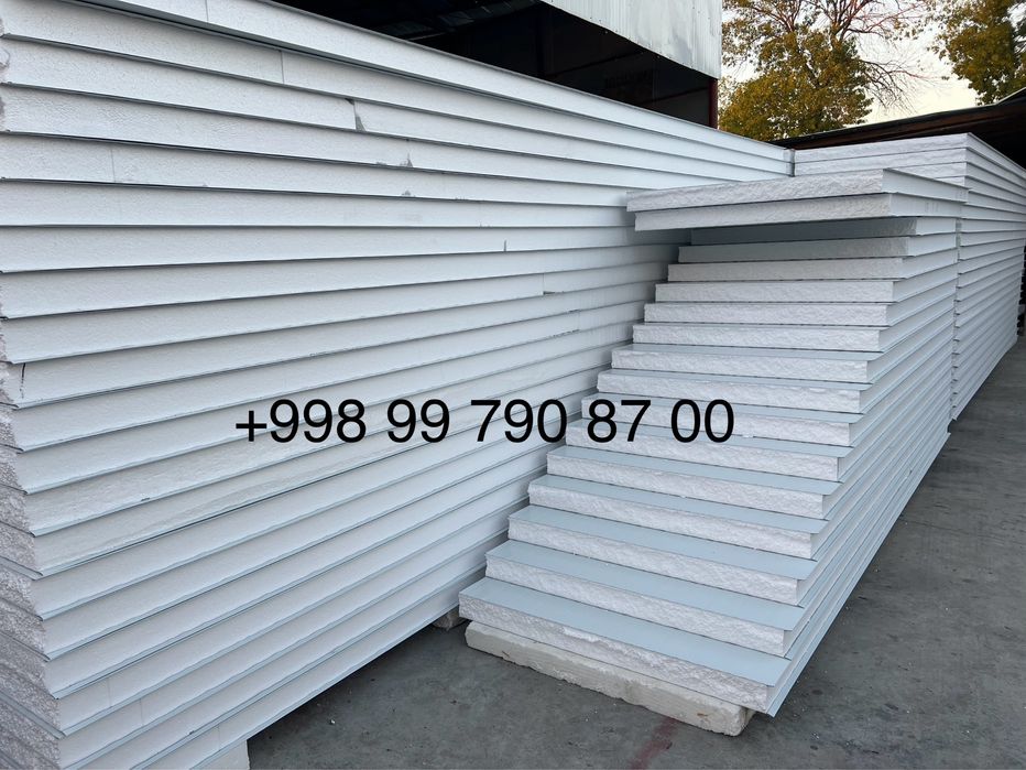 Sendvich panel | сендвич панел | пена | базальт | монтаж под ключ |