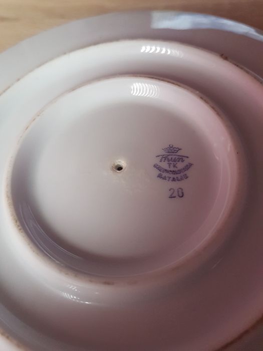 Винтидж порцеланова сосиера