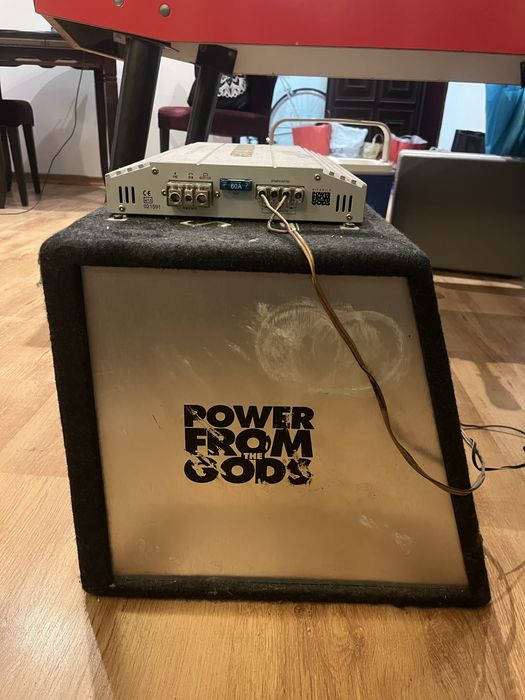 Комплект субуфер и усилвател Hifonics car audio