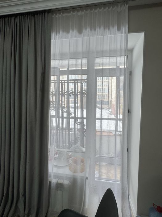 Шторы льняные шикарные новые