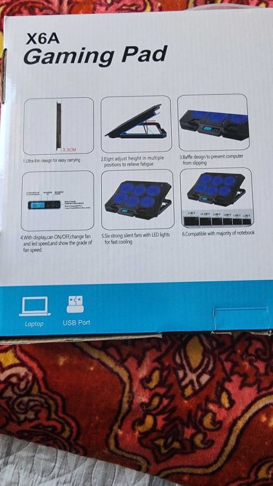 Подставка с охлаждением под ноутбук