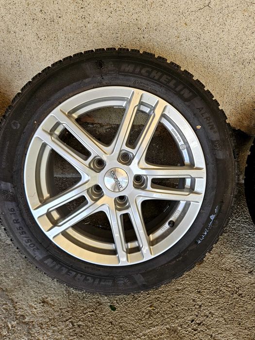 Лети джанти 16" 5х112 гуми Michelin 205/55/16