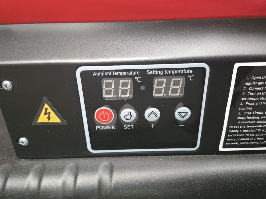 Пушка. Дизельная пушка. Обогреватель.