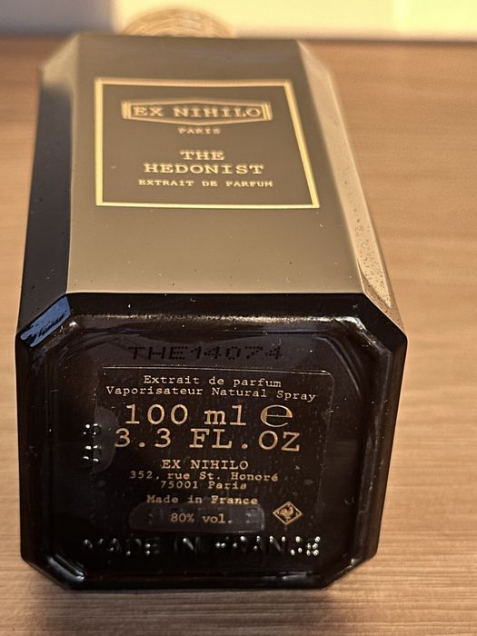 Ex Nihilo The Hedonist Extrait 2/5/10 мл парфюм