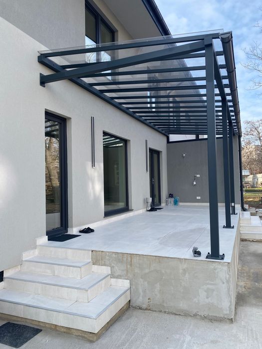Terase, structuri metalice, constructii metalice, garaje metalice,case