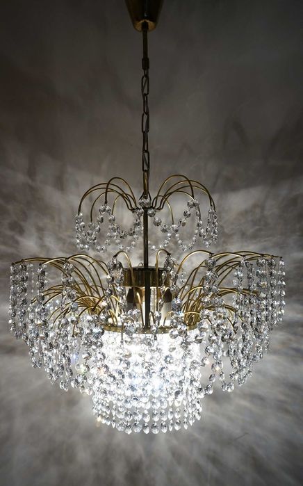 Люстра из чешского хрусталя Preciosa