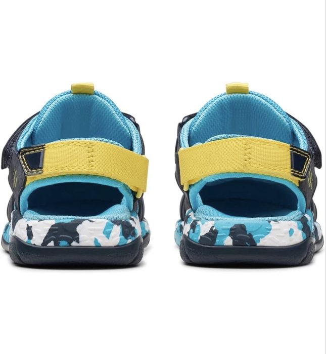 Clarks Сандалии Clarks Steggy Roar для мальчика 2в1 красовка