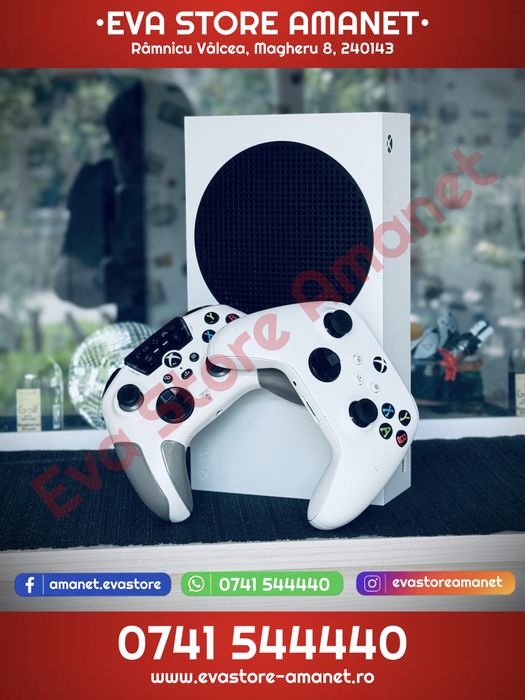 Consola Gaming Microsoft xBox Series S 512GB cu Controller Microsoft Robot White si Controller Turtle Beach RECON