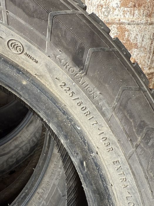 225/60/17 зимнй балон