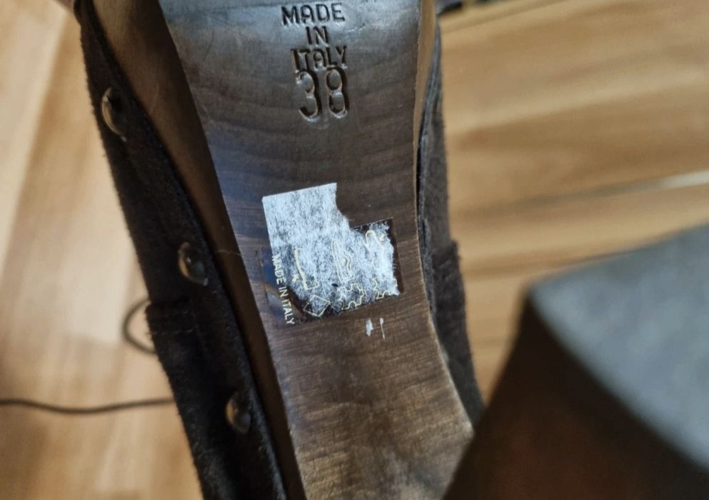 Botine dama Liu Jo piele naturala intoarsa 38
