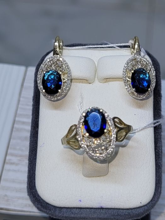 Набор, золото 585