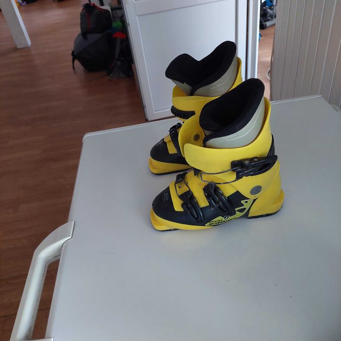 ski copii 100cm și bete 90cm