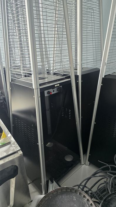 Газовый уличный обогреватель “Пирамида” (премиум террасный камин)