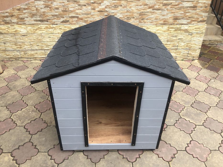 Cusca pentru caine izolata, cu incalzire in pardoseala - cu termostat