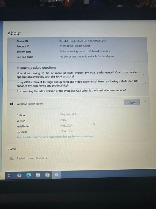 Laptop lenovo ideapad