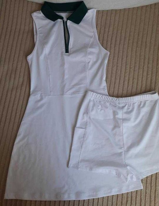 спортна рокля бяла