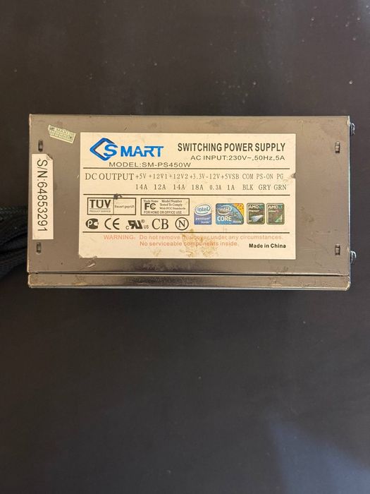 Блок питания Smart 450w