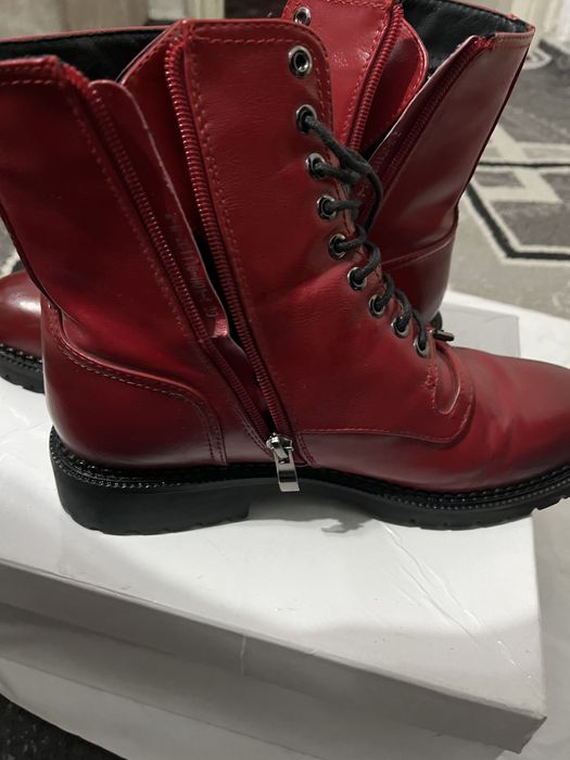 Женские ботинки зимние Натуральная кожа