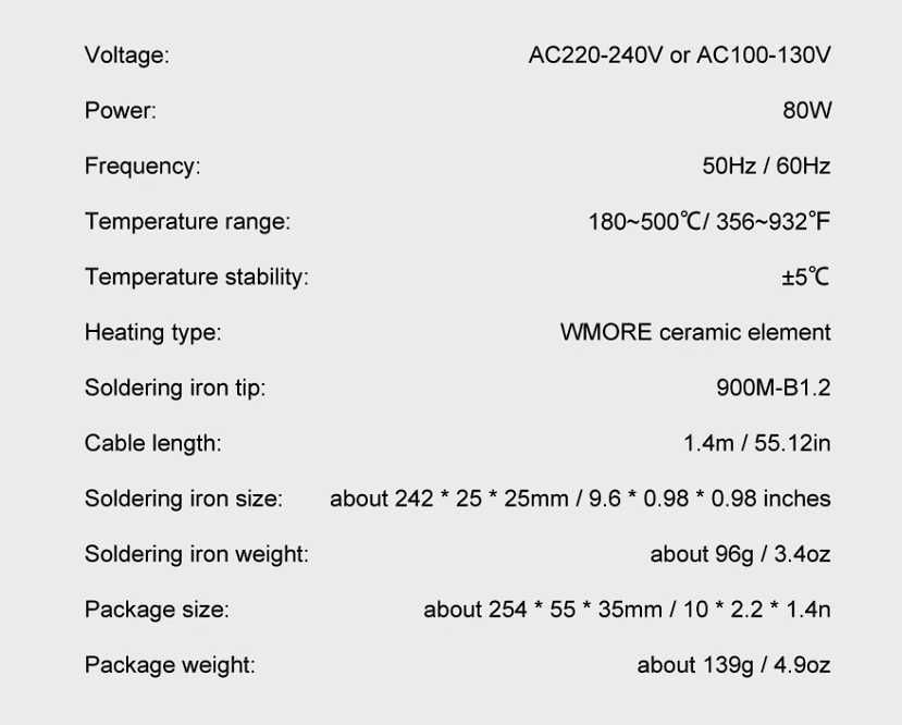 Новый электрический паяльник + набор JCD 908S 80W  3 варианта