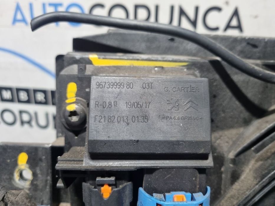 Electroventilator Peugeot 3008 II 1.2 B 2016 - 2020 131CP Manuala 6 Trepte (1316) ...