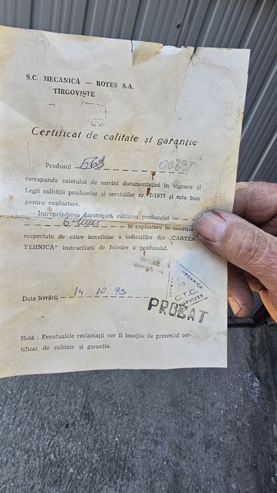 Trusa pentru sudura și taiere oxiacetilenica originala cu certificat