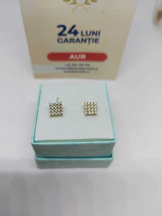 Cercei 14k 2.23gr [35012.3/30 Pacurari 2] Garantie 2 ani!!