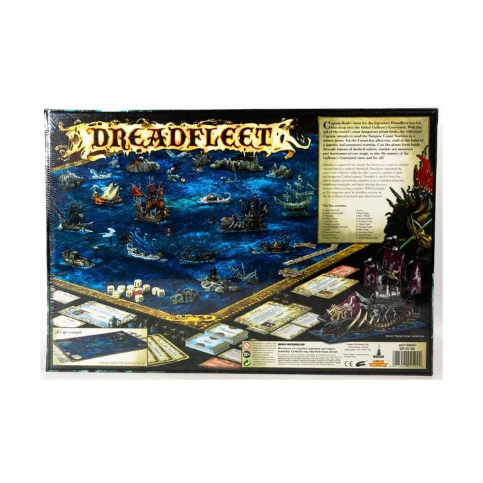 Продам настольную игру Dreadfleet (Warhammer FB). Оригинал от GW