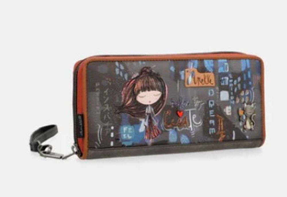 Нов дамски портфейл Anekke/ кожено портмоне Анеке - Испания