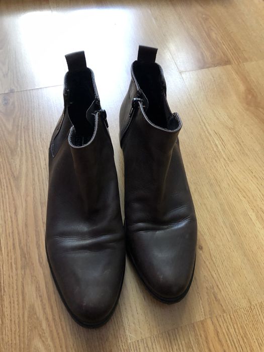 Боти от естествена кожа Tommy Hilfiger