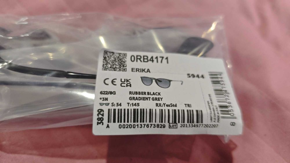 Ochelari de soare Unisex Ray-Ban Erika RB4171 622/8G sigilati