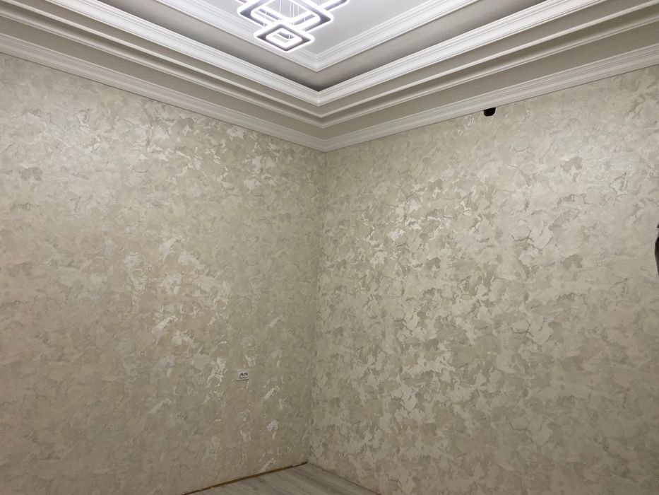 Поклейка обоев, качественный ремонт квартир сифатлий ва арзон киламиз