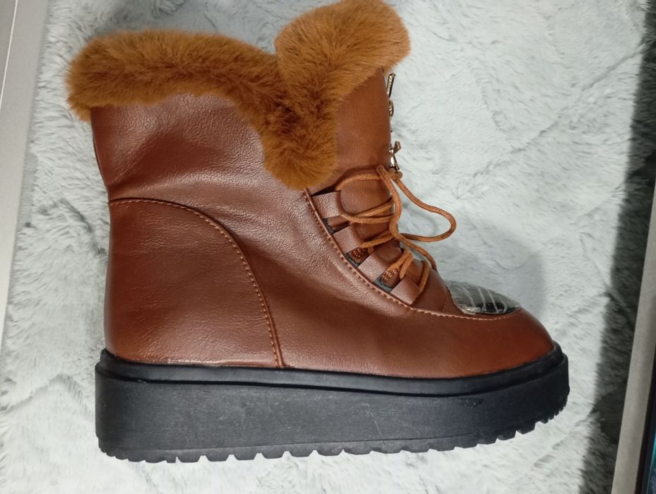 Новые сапоги зимние 37 размер