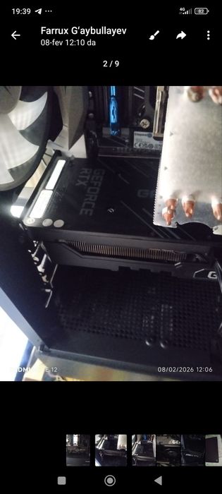 Profesiyonal Vidyo Karta Rtx 3070 ti  Geymirlat va Mantajorlar