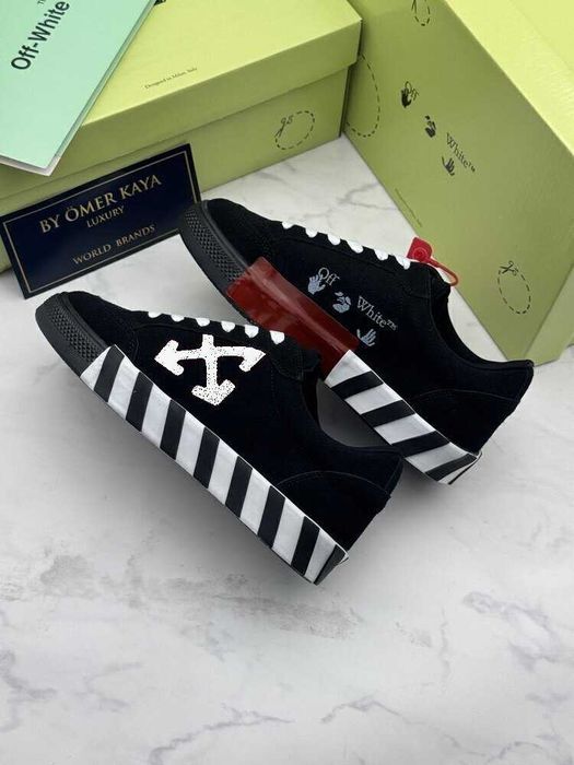 [Premium] Adidasi/sneakers low top/tenesi Off-White Vulcanized