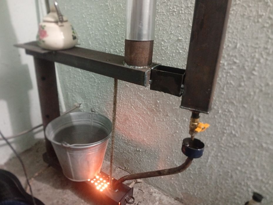 Отработка печка эконом