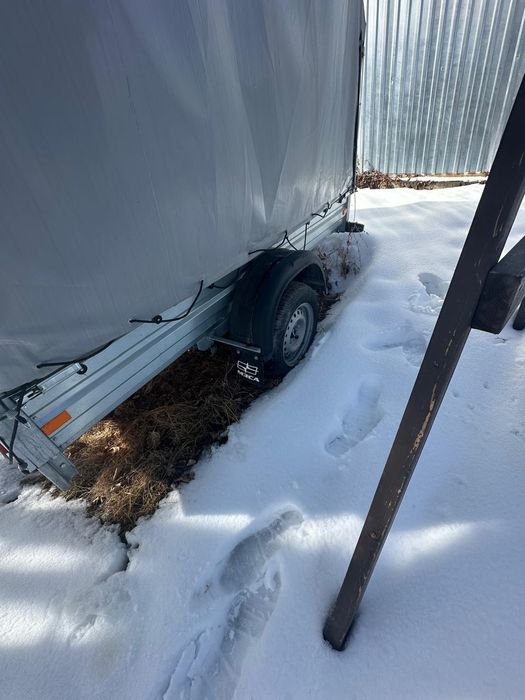 Прицеп почти новый 2.2×1.5