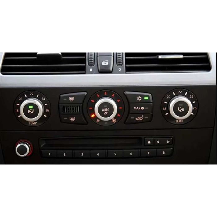 BMW E60 Бутон климатик десен за климатроника двуозонов копче за парно