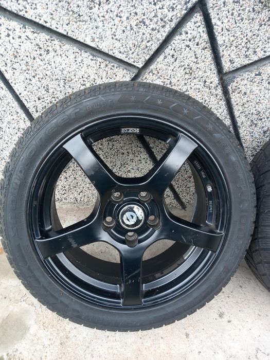 Продавам джанти Sparco  RTT 524 - 7Jx17 - 5x114.3 - с гуми 4 броя.