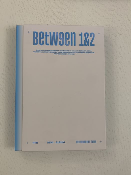 Кпоп альбом,TWICE:between 1&2