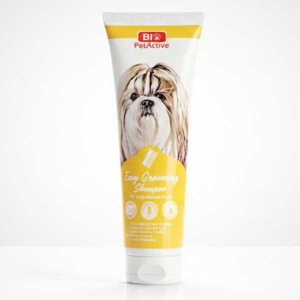 Шампоан за Дългокосмести Кучета- Лесно разресване- 250ml-Bio PetActive