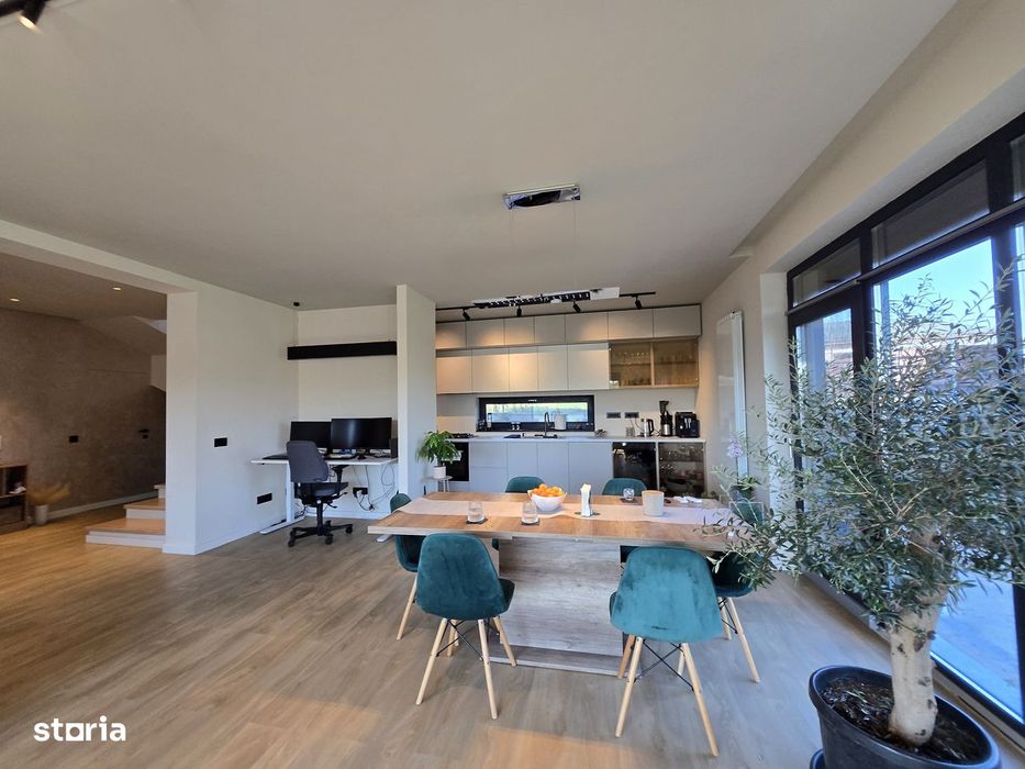 Casa noua 151mp curte 1000m Frumusani mobilata lux -langa Lac/Primarie