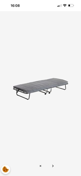 Pat pliabil NOU  BAJLUM Jysk  80x190 gri antracit