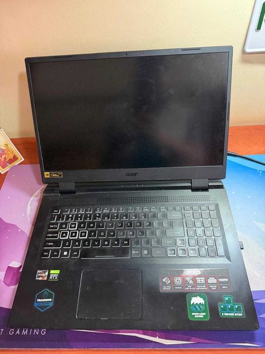 Laptop ACER Nitro 5, 16GB RAM, AMD Ryzen 7 6800H 4.7 GHZ, RTX 3060 6GB, SSD Baterie Noua Win 11
