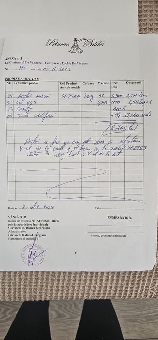 Rochie de mireasa Princess Brides