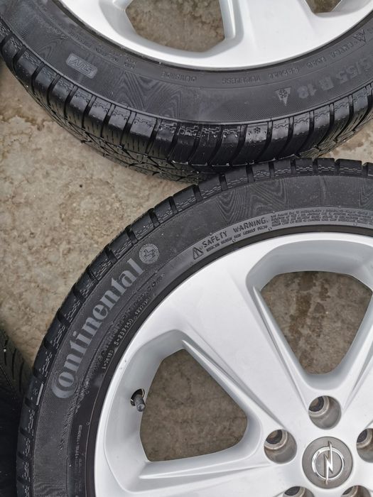 4 зимни + 4 летни гуми + 4 джанти 18 - ски за Опел Мока Opel Mokka