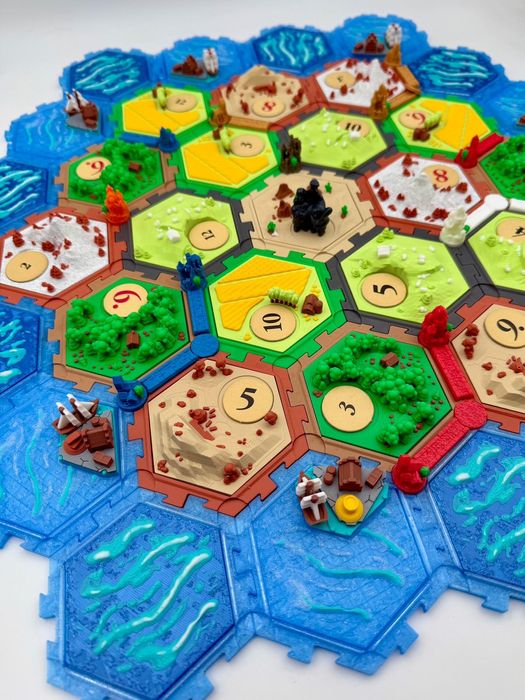 Catan printat 3D