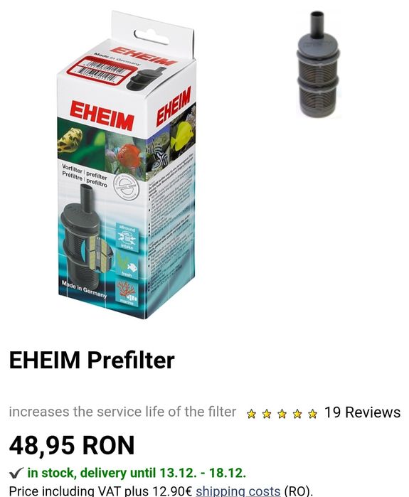 Acvariul 350 l cu echipamente